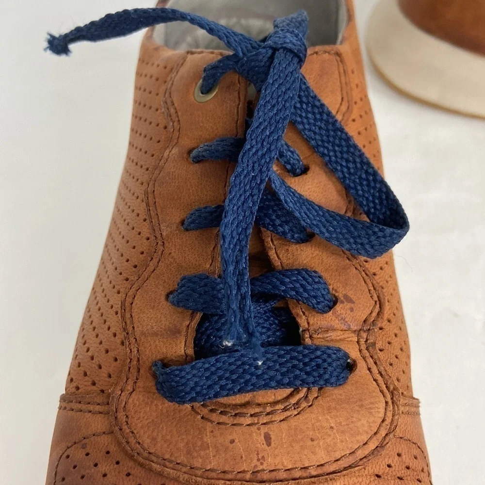 Dansko Christina Leather Nubuck Lace Up Sneaker